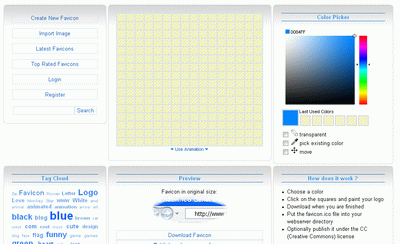 Скрин сайта favicon.cc
